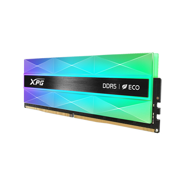 Memoria RAM XPG Lancer Neon RGB, 32GB, 2x16GB, DDR5, 6400Mhz, Eco Friendly, Blanco - AX5U7200C3416G-DCLANRSG