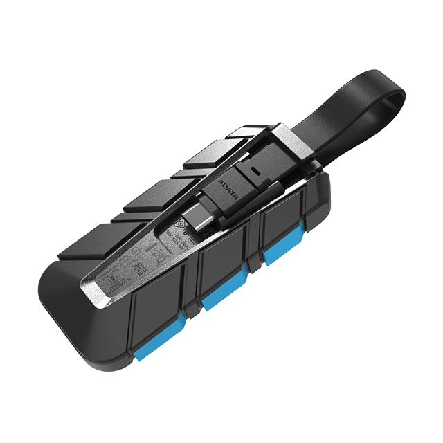 Unidad de Estado Sólido Externo ADATA SC740, 1000 GB, USB 3.2 Gen 2 Tipo C, Portátil, Azul – SC740-1000G-CBU