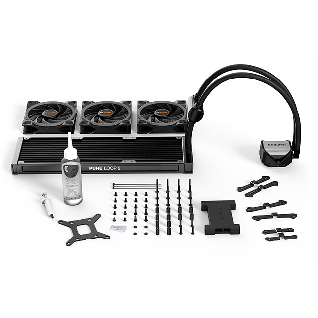 Enfriamiento Liquido Be Quiet! Pure Loop 2 FX, 360mm, 3 Ventiladores RGB, Silencioso - BW015