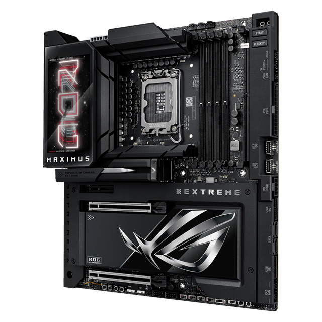 Tarjeta Madre Asus Rog Maximus Z890 Extreme, ATX. LGA1851, DDR5 8800Mhz, x6 M.2, Wifi, Bluetooth