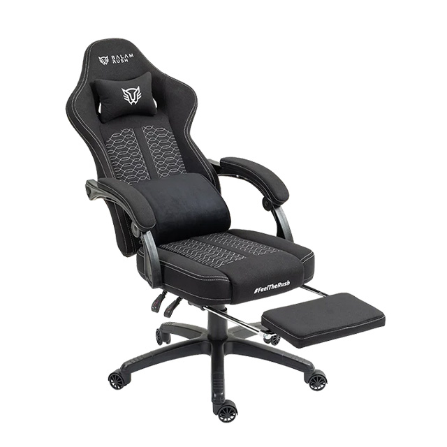 Silla Gamer Balam Rush Force Super Z7, Reclinable, 150Kg, Negro - BR-940610
