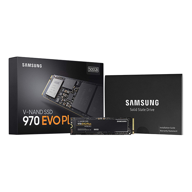 Unidad de Estado Sólido SSD Samsung 970 EVO Plus NVMe M.2, 1 TB, Lectura 3,500 MB/s, Escritura 3,300 MB/s – MZ-V751T0