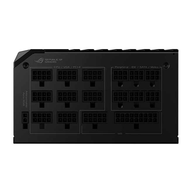 Fuente de Poder Asus ROG Thor 1200P, 1200W 80 Plus Platinum - ROG-THOR-1200P - DISPLAY