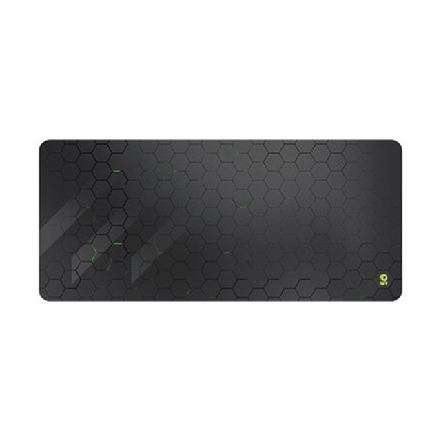 Mousepad Gaming Brobotix, Superficie Extra Suave y Antiderrapante, Repelente al Agua, Bordes Cocidos, Tamaño XL 40×90×0.3 cm, Color Gris - 6007099
