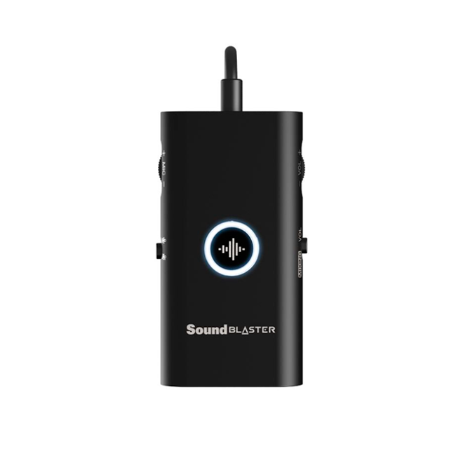 Tarjeta de Sonido Externa Creative Sound Blaster G3, USB-C, DAC 24-bit/96kHz, Amplificador de Audífonos, 7.1 Virtual – 70SB183000000