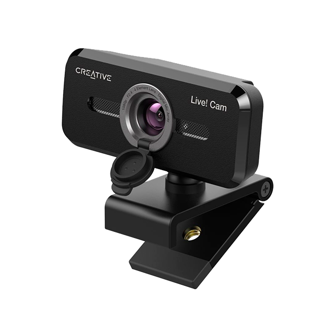 Cámara Web Creative Live! Cam Sync V2, Full HD 1080p, USB, Micrófono Integrado – 73VF088000000