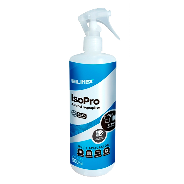 Alcohol Isopropílico IsoPro, 500 ml, Limpieza Electrónica – 750300219651