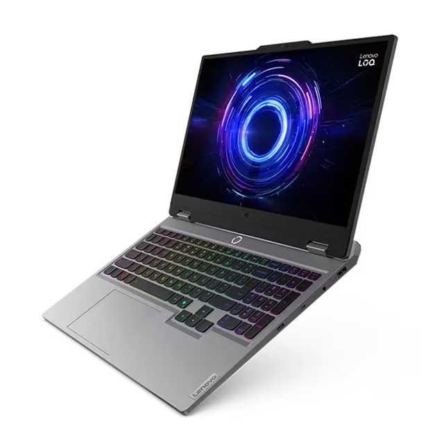 Laptop Lenovo Idea Gaming LOQ 15IRX10, Intel Core i5-13450HX, 24 GB DDR5, RTX 5050 8 GB, SSD 512 GB, Pantalla 15.6" FHD 144 Hz, Windows 11 Home, Luna Grey - 83JE001WLM