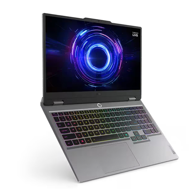 Laptop Lenovo Idea Gaming LOQ 15IRX10, Intel Core i5-13450HX, 24 GB DDR5, RTX 5050 8 GB, SSD 512 GB, Pantalla 15.6" FHD 144 Hz, Windows 11 Home, Luna Grey - 83JE001WLM