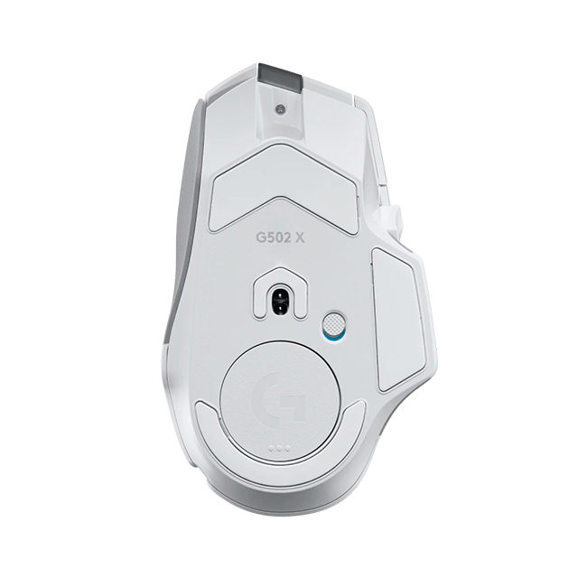 Mouse Gamer Logitech G502 X Plus Inalámbrico, RGB LIGHTSYNC, Sensor HERO 25K, Blanco – 910-006170