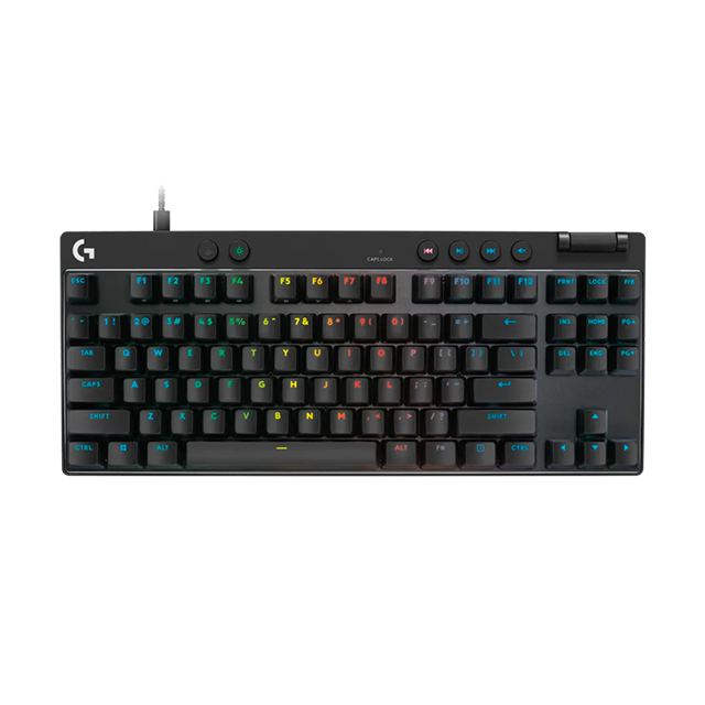 Teclado Mecánico Logitech PRO X, RGB LIGHTSYNC, Switches Intercambiables – 920-013131