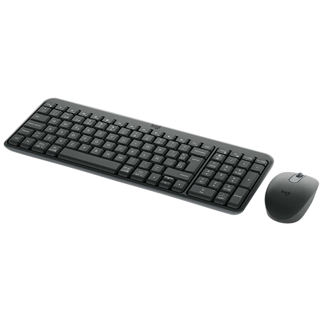 Combo Teclado y Mouse Logitech MK250 Inalámbrico, Compacto, Grafito – 920-013513