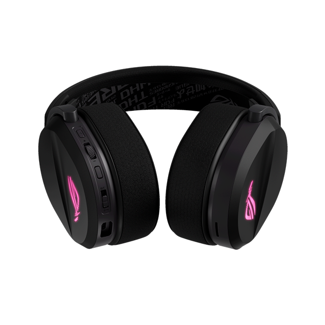 Audífonos ASUS ROG PELTA Wireless, Inalámbricos, con Micrófono, 60 h de Batería, Negro – A501 ROG PELTA/BLK