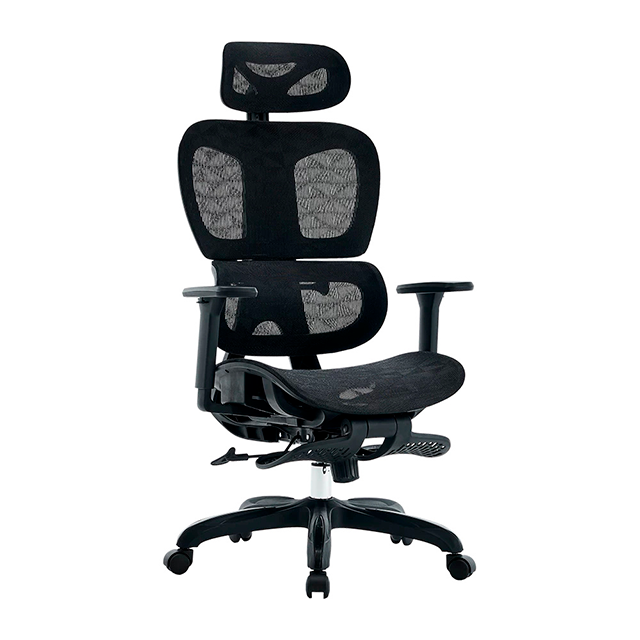 Silla Gamer Acteck Flux Pro EC757, Ejecutiva, Respaldo de Malla, Reposabrazos, Negro - AC-940269