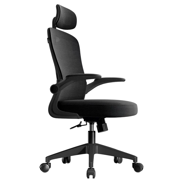 Silla de Oficina Acteck Flux Base EC343HR, Malla Transpirable, Reposacabezas Ajustable, Reposabrazos Abatibles, Inclinación 120°, Pistón Clase 2, hasta 100 kg – AC-943338