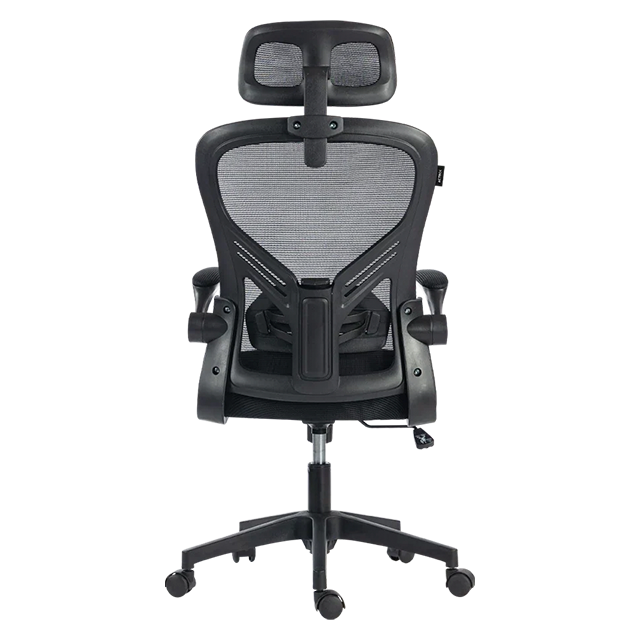 Silla de Oficina Acteck Flux Base EC343HR, Malla Transpirable, Reposacabezas Ajustable, Reposabrazos Abatibles, Inclinación 120°, Pistón Clase 2, hasta 100 kg – AC-943338