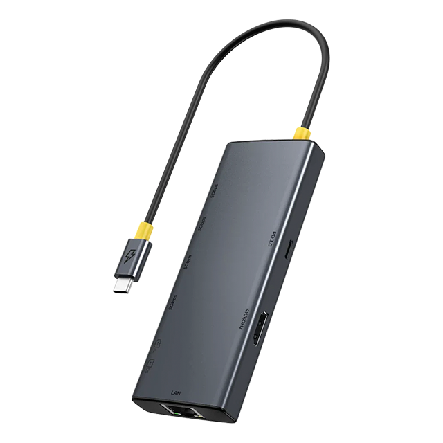 Hub USB-C 9 en 1 Acteck Nexus Dock Pro HN930, HDMI 4K 60Hz, Ethernet Gigabit, USB-C PD 100W – AC-944618