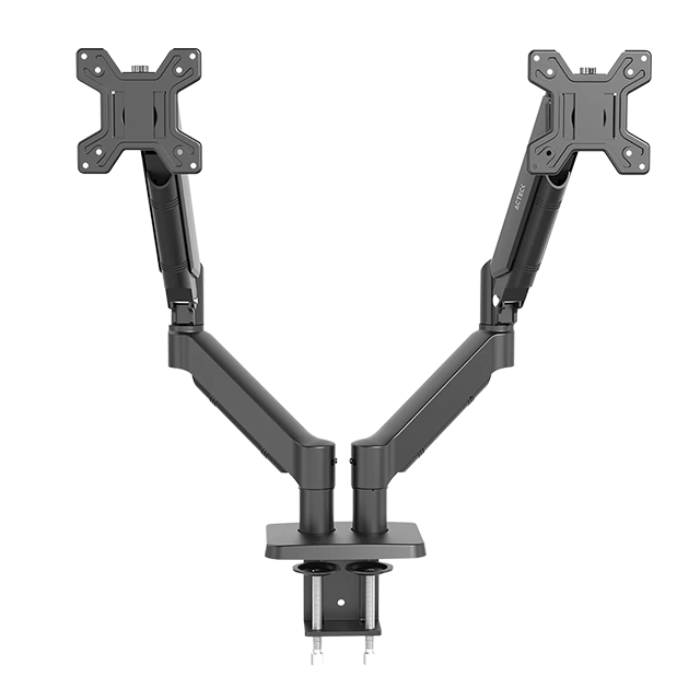 Soporte Doble para Monitor Enforce Motion SM727, VESA 75×75 / 100×100, C-Clamp, Advanced Series, negro – AC-944724
