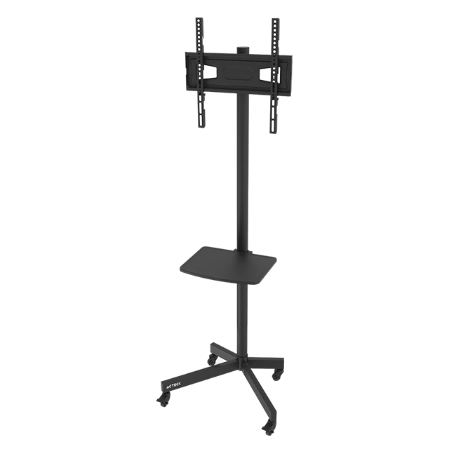Carrito Móvil para TV Enforce Motion SP700, 32" a 65", con repisa, VESA 100×100 a 400×400, hasta 50 kg, negro – AC-944816