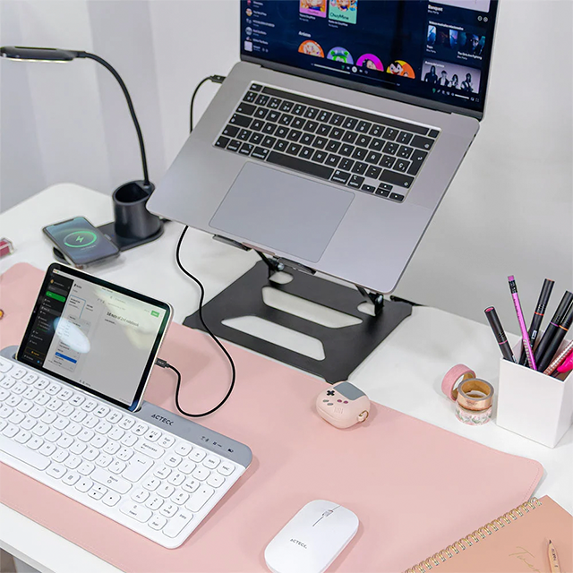 Cable USB-C a USB-C Acteck Lynx Ultra CC900-2, Thunderbolt 5, 80 Gbps, 240 W, 16K 60 Hz, 4K 240 Hz, 2 m, Titanio – AC-945097