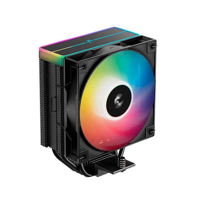Disipador de Aire DeepCool AG400 BK ARGB V2, 120 mm PWM, ARGB, Torre Simple – AG400 BK ARGB V2