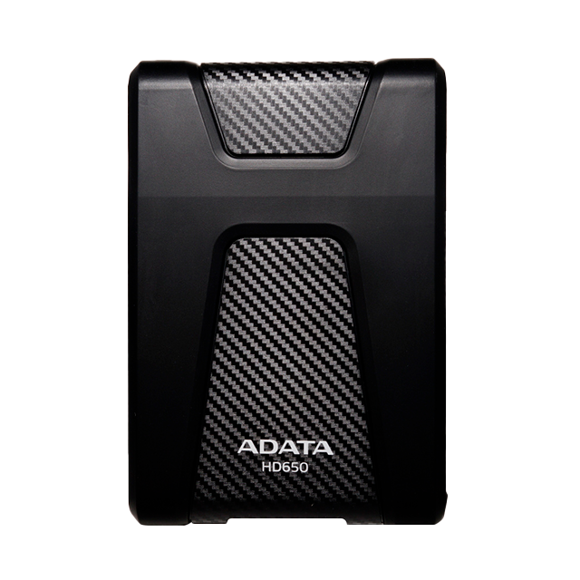 Disco Duro Externo ADATA HD650, 4 TB, USB 3.2 Gen1, 2.5 Pulgadas, Resistente a Golpes, Color Negro - AHD650-4TU31-CBK