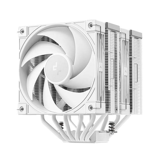 Disipador de Aire DeepCool AK620 G2 WH, Doble Torre, 2×120 mm PWM, Blanco – AK620 G2 WH