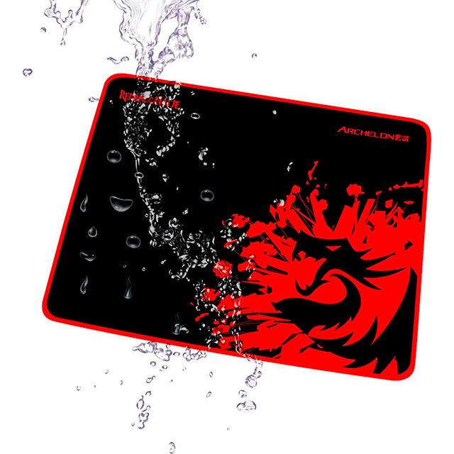 Mousepad Archelón M, 330 × 260 × 5 mm, superficie textil, base antiderrapante – P001