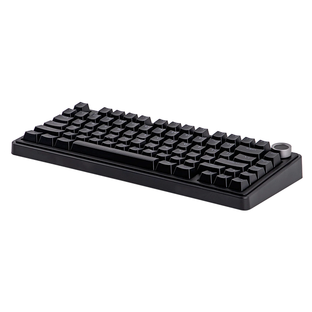 Teclado mecánico Aula F75 alámbrico, 70%, inglés, red switch, pads absorbentes, RGB, negro – 8500-0062