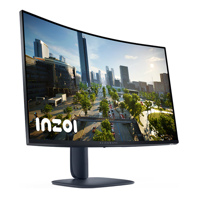 Monitor Gaming Dell Alienware AW3225DM, 32", Curvo, QHD 2560×1440, 180 Hz, VA, 1 ms, FreeSync, HDMI/DisplayPort – AW3225DM