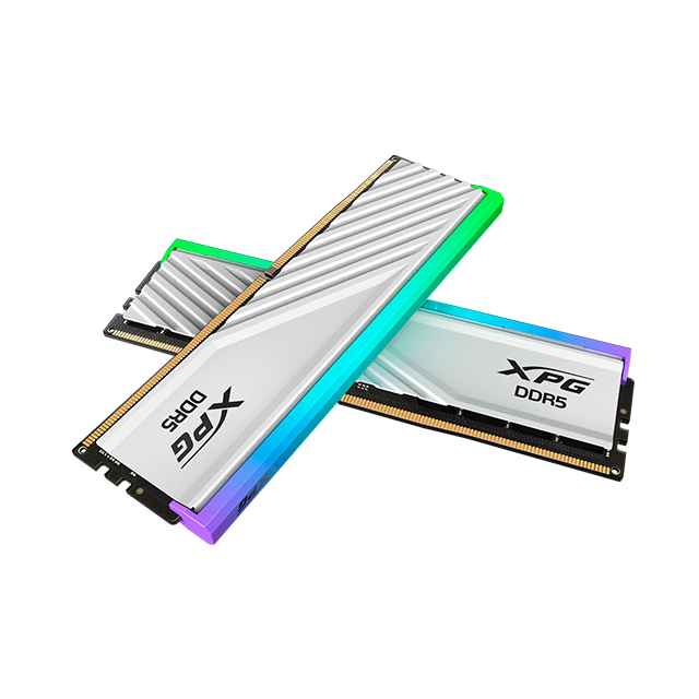 Memoria RAM ADATA XPG Lancer Blade RGB 16 GB, DDR5, 6000 MHz CL48, Blanco – AX5U6000C4816G-SLABRWH