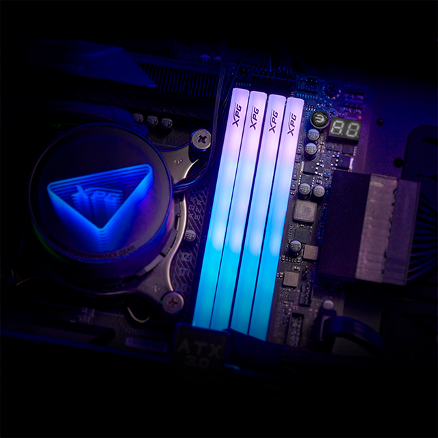 Memoria RAM ADATA XPG Lancer Blade RGB 16 GB, DDR5, 6000 MHz CL48, Blanco – AX5U6000C4816G-SLABRWH