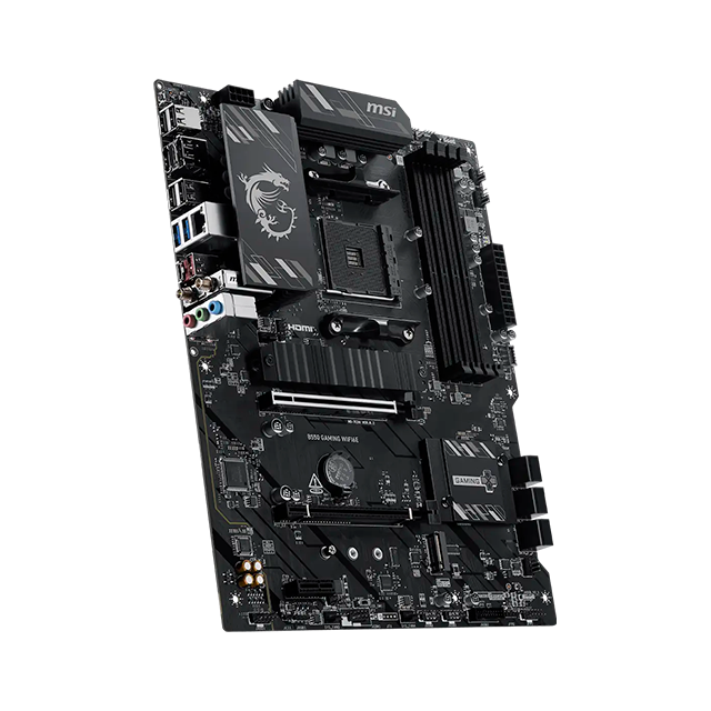 Motherboard MSI B550 GAMING WIFI6E, ATX, AM4, DDR4, Wi-Fi 6E, PCIe 4.0, 2× M.2, HDMI/DisplayPort – B550 GAMING WIFI6E
