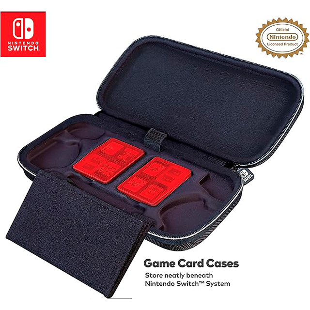Estuche de Viaje Deluxe RDS, para Switch/Switch Lite/Switch OLED – Ballistic Nylon Roja