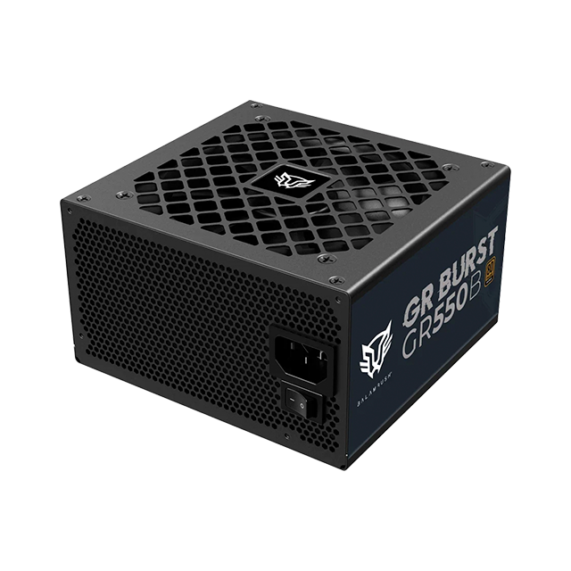 Fuente de poder GR Burst GR550B ATX 550W, 80 Plus Bronze, no modular, Legend negro – BR-937696