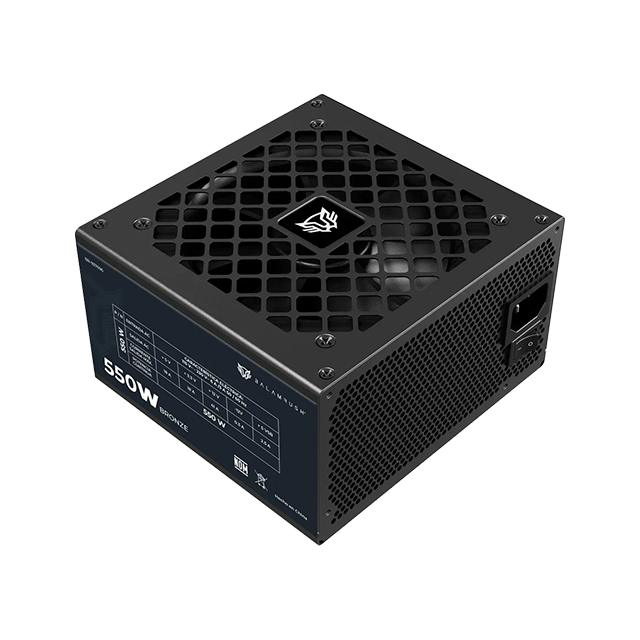 Fuente de poder GR Burst GR550B ATX 550W, 80 Plus Bronze, no modular, Legend negro – BR-937696