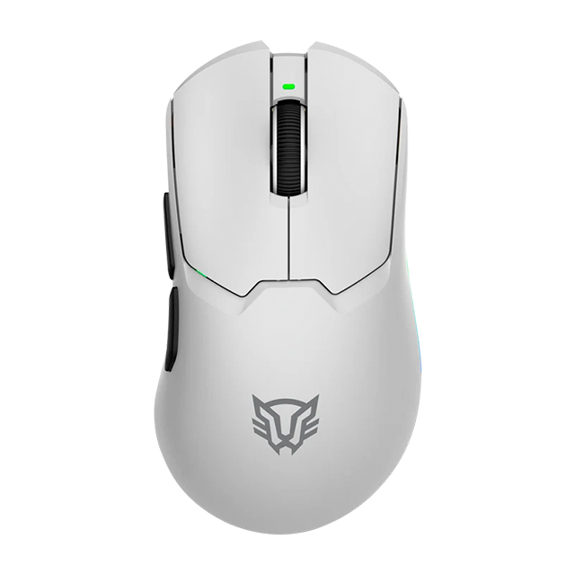 Mouse Gaming Inalámbrico Balam Rush Drift Pro MG7, PAW3395, 26,000 DPI, 1000 Hz, Bluetooth 5.3, 2.4 GHz, USB-C, 5 Botones, RGB, Blanco – BR-938532
