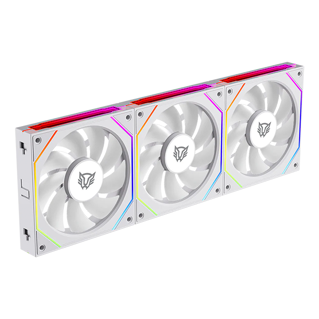 Kit de Ventiladores Balam Rush EXL95, Blanco, 80–1800 RPM, 30 dB – BR-942096