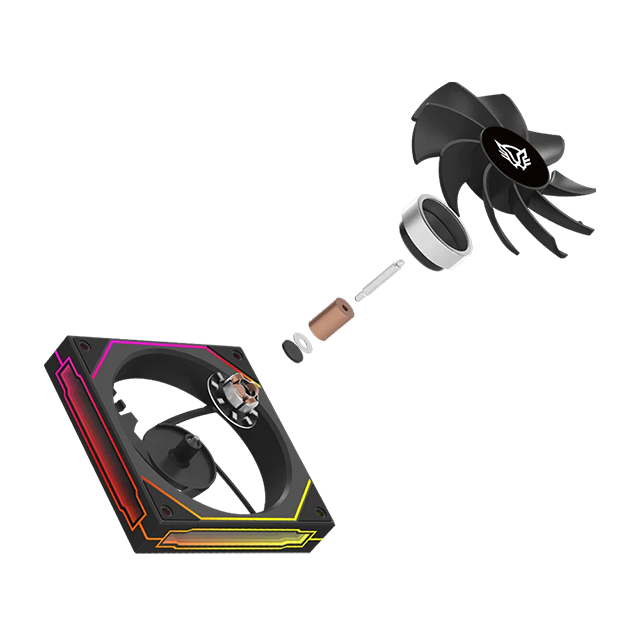 Ventilador Balam Rush Eolox Link EXL95, 120 mm, Negro – BR-942348