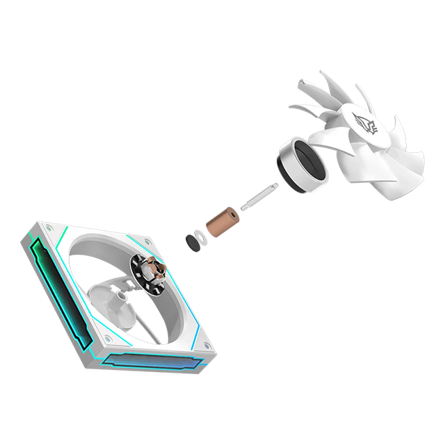 Ventilador Balam Rush Eolox Link EXL95, 120 mm, Blanco – BR-942355