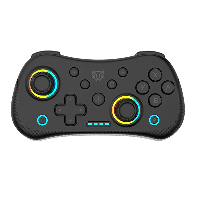 Control Inalámbrico Balam Rush Kontrol Pocket G555, Bluetooth 5.0 / USB-C, Multiplataforma, Compatible Nintendo Switch, RGB, Negro - BR-942553