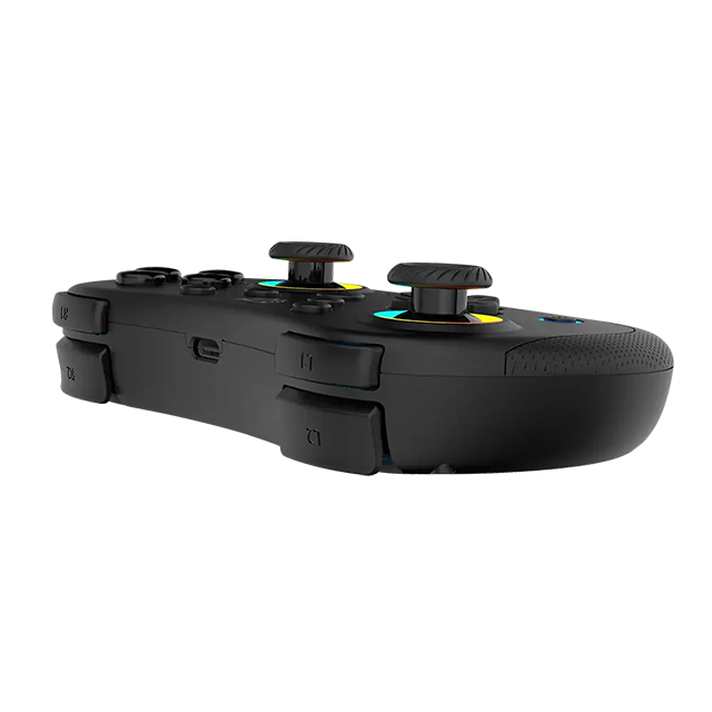 Control Inalámbrico Balam Rush Kontrol Pocket G555, Bluetooth 5.0 / USB-C, Multiplataforma, Compatible Nintendo Switch, RGB, Negro - BR-942553
