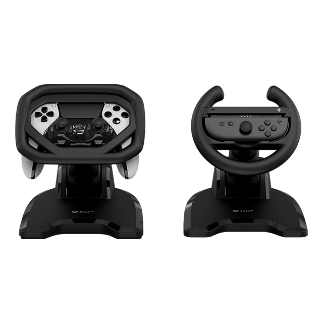 Volante Adaptador Balam Rush Joy Wheel JW300, Compatible con PS5 y Nintendo Switch, Negro – BR-943611
