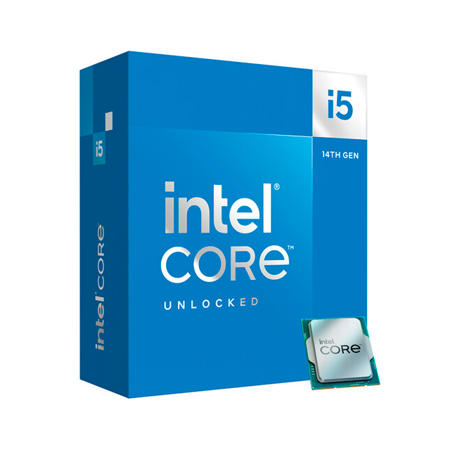 Procesador Intel Core i5-14500, 14th Gen, LGA1700, 14 Cores / 20 Threads, 3.7 GHz – BX8071514500
