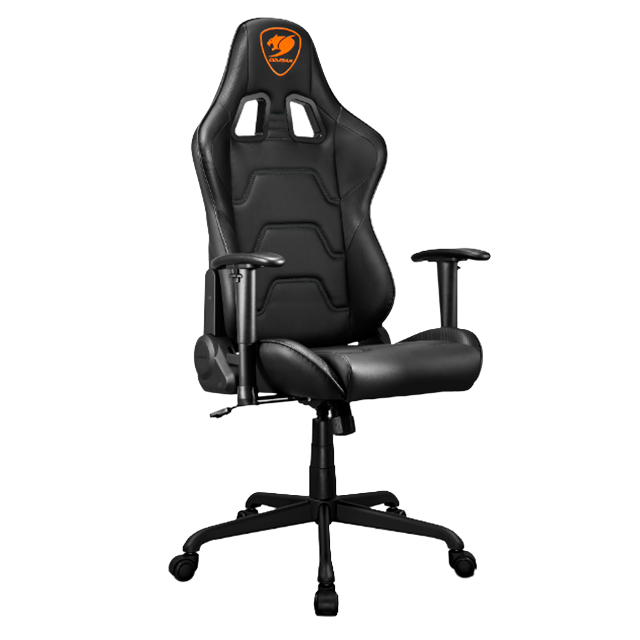 Silla Gamer COUGAR Armor Elite Ergo, ergonómica, reclinable 160°, descansabrazos 2D, negro – CGR-ELI