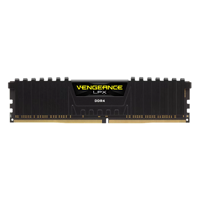 Memoria RAM Corsair Vengeance LPX, 16GB, DDR4, 3600 MHz, CL18, UDIMM, negro – CMK16GX4M1Z3600C18
