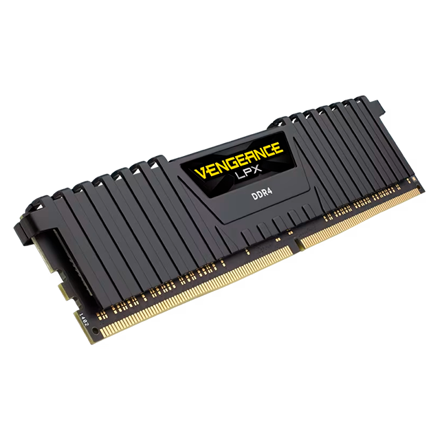 Memoria RAM Corsair Vengeance LPX 32GB (2×16GB), DDR4 2400MHz, CL16, XMP 2.0, Negro – CMK32GX4M2Z2400C16
