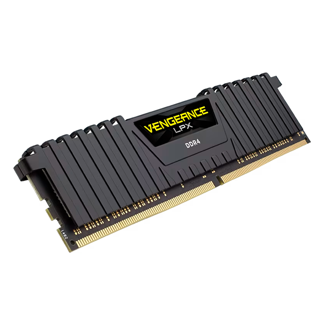 Memoria RAM Corsair Vengeance LPX 32GB (1×32GB), DDR4 3000MHz, CL16, XMP 2.0, Negro – CMK32GX4M1D3000C16