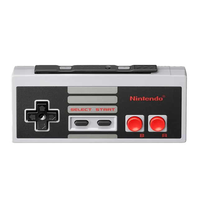 Kit de 2 Controles Inalámbricos Nintendo Entertainment System para Nintendo Switch Online, Diseño Clásico NES, Recargables, Gris – NES Controllers