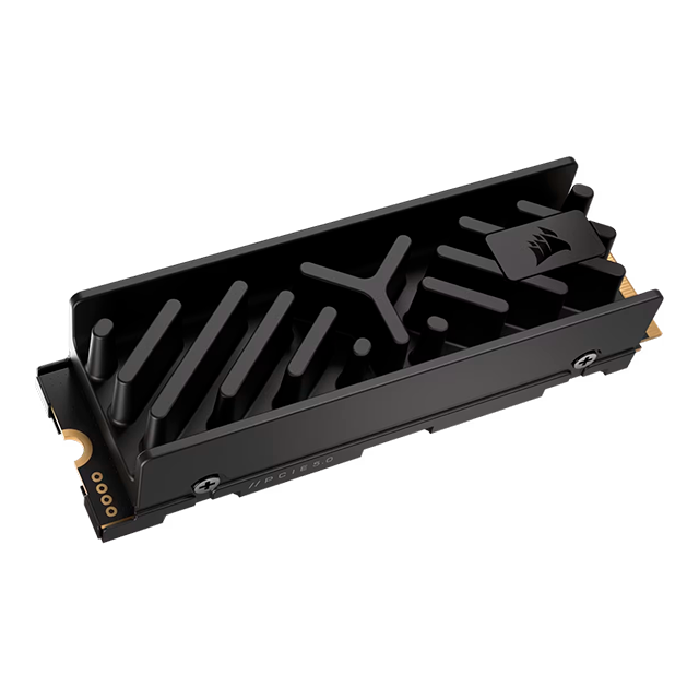 Unidad de Estado Solido SSD Corsair MP700 Elite White Heatsink, 2TB, NVMe M.2, PCIe 5.0, hasta 10000 MB/s lectura, disipador incluido – CSSD-F2000GBMP700EHS